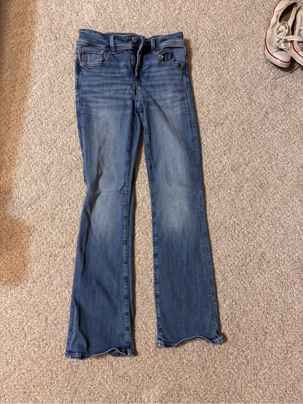 American Eagle Outfitters Women's Medium Blue Bootcut Jeans